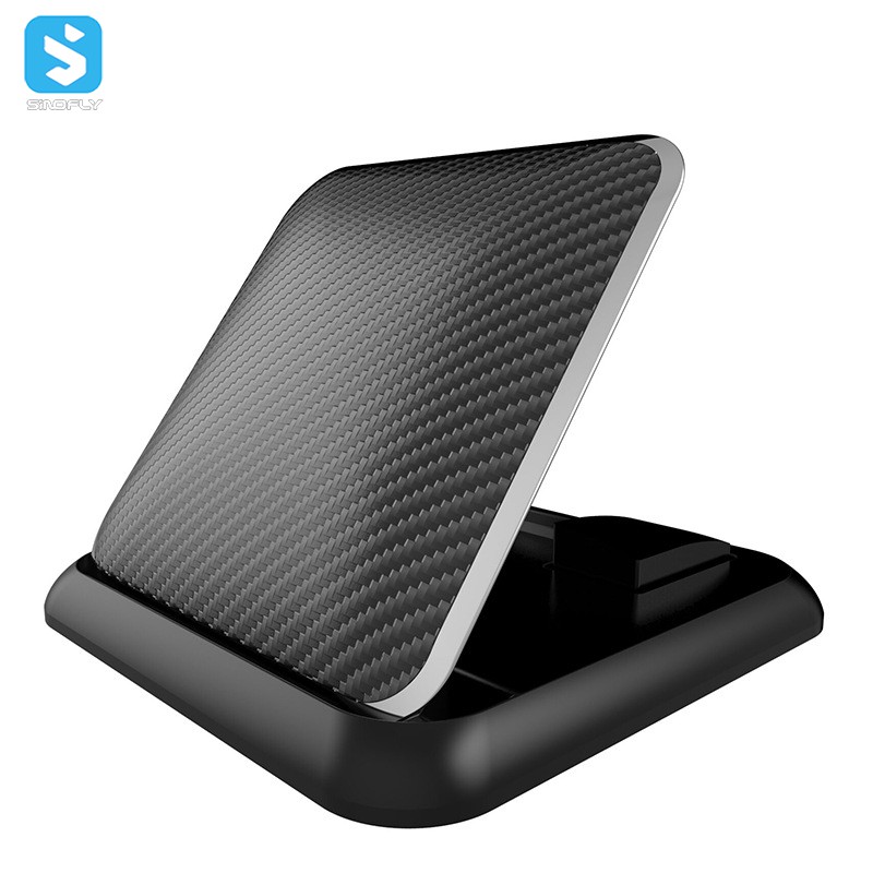 Car phone bracket Sun shading dashboard AR navigator bracket Car carbon fiber phone bracket Silicone bracket